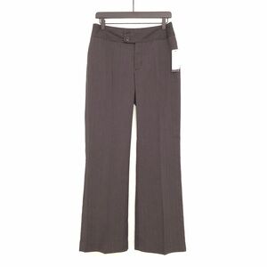 NWT NYDJ Grey w/Silver Pinstripe Dress Pants 4P